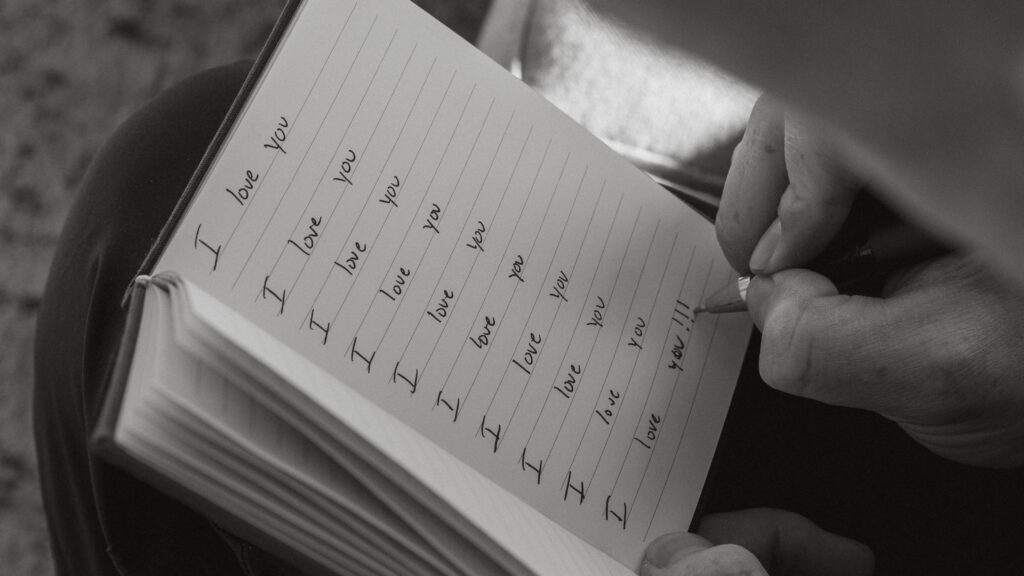 Grooms vow book, I love you 